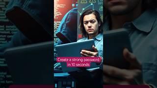 Create a Strong Password in 10 Seconds! #cybersecurity