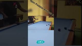amazing three rail bank shot in the side pocket + jump shot #amazing #jaysonshaw #billiards