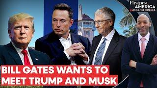 Donald Trump Says Bill Gates Asked to Meet Him and Elon Musk at Mar-A-Lago | Firstpost America