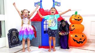 Roma and Diana - Halloween Adventures for Kids Video