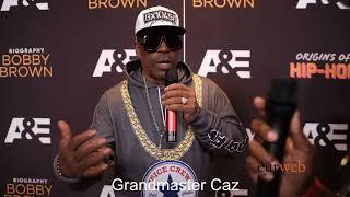 Grandmaster Caz at Origins of Hip Hop premiere