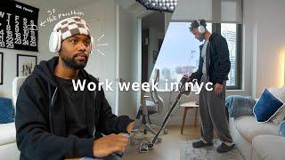 a (productive) week working and living in nyc 9-5 tech job ‍