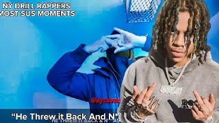 C Blu Reacts To NYC DRILL RAPPERS MOST SUS️‍ LYRICS/MOMENTS!