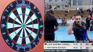 Liam Maendl-Lawrance vs Matthew Edgar Highlights / Helvetia Open Men's Singles Last 16 2024