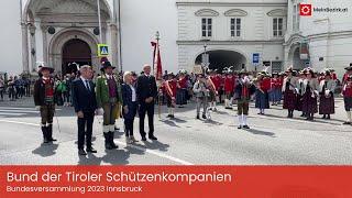 Bund der Tiroler Schützenkompanien: Bundesversammlung 2023