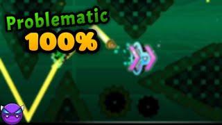 Geometry Dash: PROBLEMATIC 100% !!! [ON MOBILE]