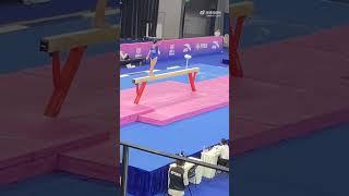 Wang Jiali 2024 Chinese Individual U14 Championships Balance Beam Qualification