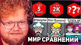 РЕАКЦИЯ T2x2: Самые Страшные Вещи В Школе!