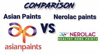 Asian paints vs nerolac paints comparison 2021 ll nerolac paints vs Asian paints ll research book