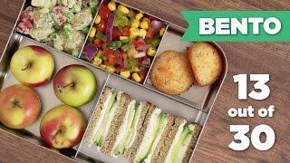 Bento Box Healthy Lunch 13/30 (Vegetarian) - Mind Over Munch