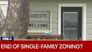 Texas Senate passes bill to eliminate single-family zoning in neighborhoods