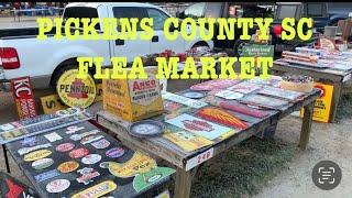 Antiquing at the Pickens County Flea Market for Treasures and Antiques / Treasure Hunt With Me