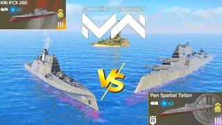 Modern Warships KRI IFCX 260 Vs Pan Spatial TETON