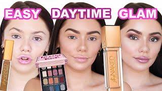 EASY DAYTIME GLAM + URBAN DECAY STAY NAKED FOUNDATION REVIEW / makeupbysanchez