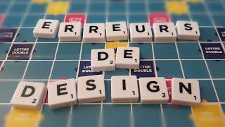 Les erreurs de design du Scrabble