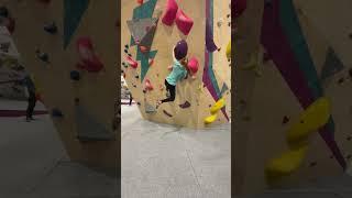 Flashed this tough competition bloc  #competitionclimbing #climbing #bouldering #fypシ