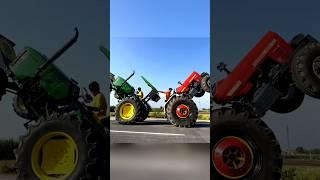 JOHN DEERE WOULD HAVE OVERTURNED//NISHU DESHWAL#automobile#nishudeshwal#viral#shorts