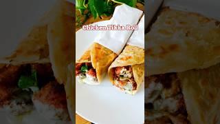 Chicken Tikka Roll #food #ytshort #shorts