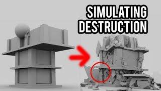 Simulating Destruction in 3d | EdiotTV