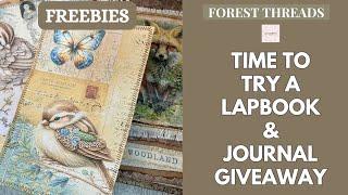 FRIDAY FREEBIES  - TIME TO TRY A LAPBOOK  & JOURNAL GIVEAWAY