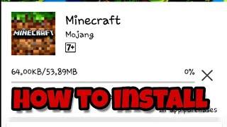 វិធីdownload game minecraft ពី Playstor. ដោយអស់លុយ!!