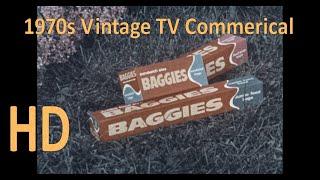 Baggies 1970s Vintage TV Commercial High Definition 16mm