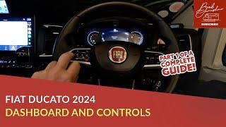 Fiat Ducato 2024 Dashboard And Controls