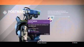 A Heavy Weapon from a Cryptarch package