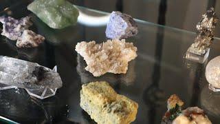 Showing off my mineral collection