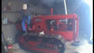 the old farmer and is old IH TD 40 crawler plowing/part4