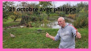 21  octobre jardin avec Philippe !