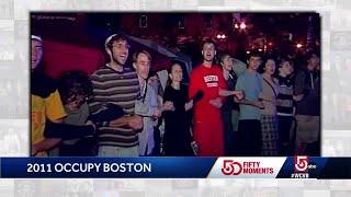 WCVB at 50: Occupy Boston movement takes over Rose Kennedy Greenway