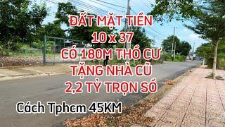 (đã bán) Bán đất tặng nhà 325m2 có 180m thổ cư mặt tiền kinh doanh xã Hưng Lộc #đất_đồng_nai