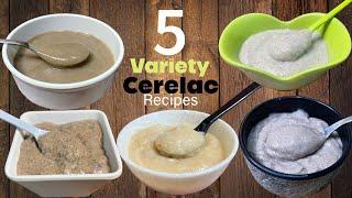 Baby food | 5 Homemade Cerelac Recipes For Babies | Healthy, Weight Gain & Brain Development Cerelac