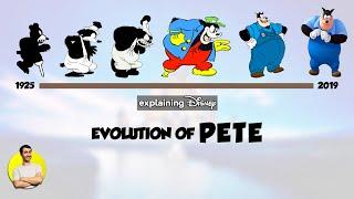 Evolution of PETE, Disney's Oldest Character - 94 Years Explained | CARTOON EVOLUTION