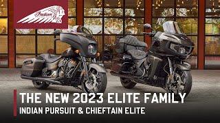 The New 2023 Indian Motorcycle Elite Family