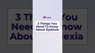  3 Things You Should Know About Dyslexia  1️⃣ Did you know that dyslexia is the most common