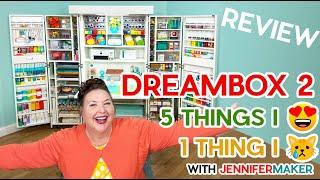 DreamBox 2 Organizer: 5 Things I Love & 1 Thing I Do Not! | Ultimate Craft Storage Solution?