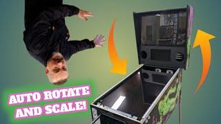 Virtual Pinball: How to auto rotate and set dpi scaling on your desktop!