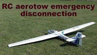 RC aerotow emergency disconnection - Inteco L-213A, 2018