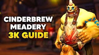 CINDERBREW MEADERY KEYSTONE LEGEND GUIDE | The War Within Season 2 M+ Dungeon Walkthrough