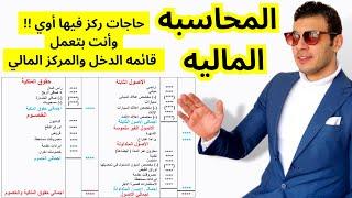 المحاسبه الماليه | قائمه الدخل والمركز المالي | أخطاء تضيعلك درجه المسأله تماما