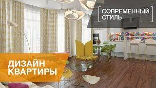 Интерьер трехкомнатной квартиры на улице Дибуновская