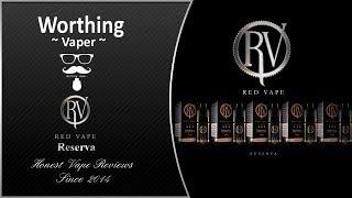 Tasting 5 Liquids from the Reserva Range by Red Vape