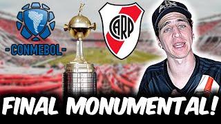 CONFIRMADO POR CONMEBOL! LA FINAL DE LA COPA LIBERTADORES SE VA A JUGAR EN EL ESTADIO MONUMENTAL.