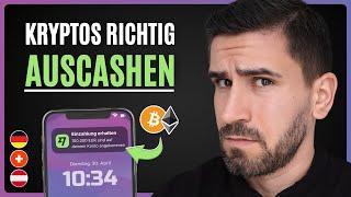 Kryptos auscashen | Vergleich: Swissmoney, Revolut, DFX, Kraken 