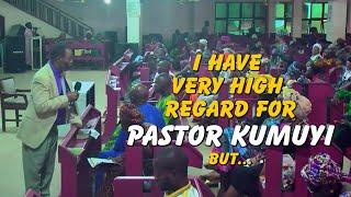 Pastor Dr Z. A. Ogunsanya: I Have Very High Regard for Pastor Kumuyi, But... - Sunday 29092024