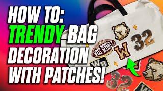 Step-by-Step: Creating Trendy Bags with Dimensional Patches & Emblems