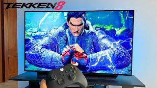 LG OLED C2 + Tekken 8 Xbox Series X Gameplay 4K 120hz Hdr Test