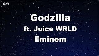 Karaoke Godzilla (ft. Juice WRLD)  - Eminem 【No Guide Melody】 Instrumental